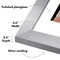Americanflat 2 Pack of Picture Frames with Mat - Plexiglass Cover